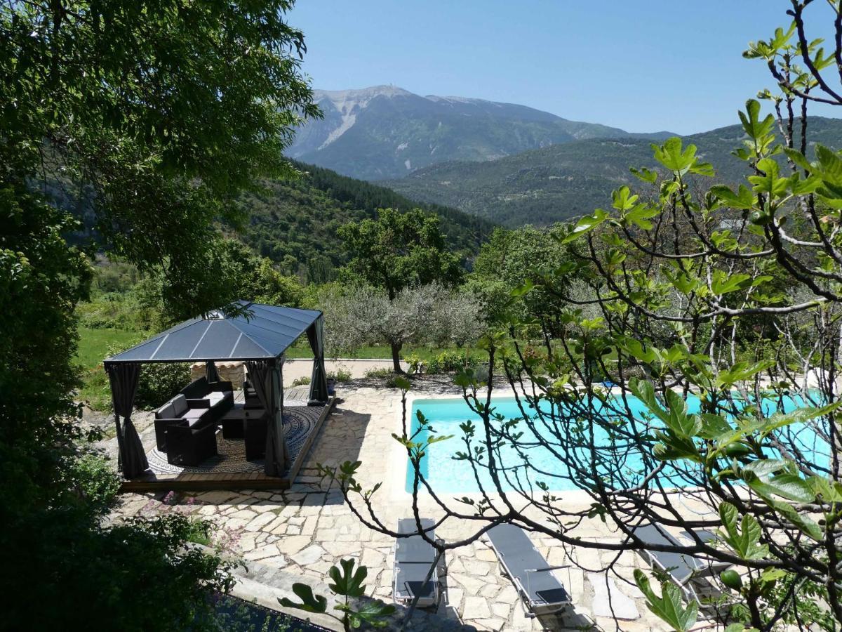 Font Nouvelle Maison De Charme Drome Provencale, 6 Ou 10 Personnes Avec Piscine Plaisians Exterior photo