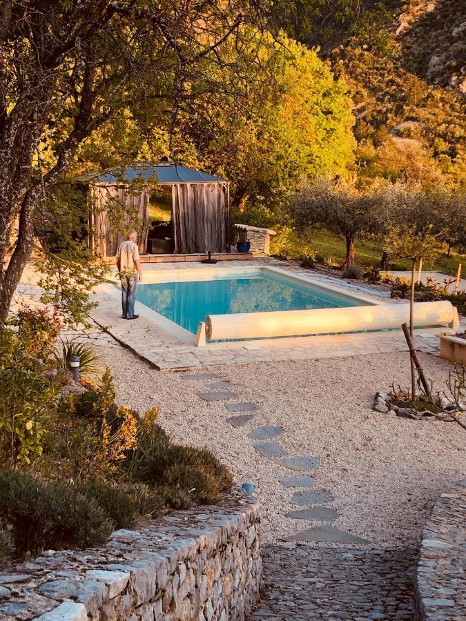 Font Nouvelle Maison De Charme Drome Provencale, 6 Ou 10 Personnes Avec Piscine Plaisians Exterior photo